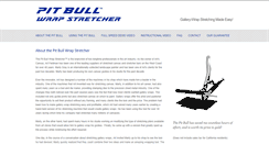 Desktop Screenshot of pitbullwrapstretcher.com